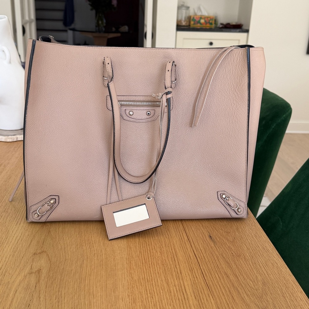 AUTHENTIC Balenciaga Papier Zip Around Tote